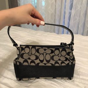 Coach Black Logo Purse